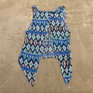 Ambiance tie crop top